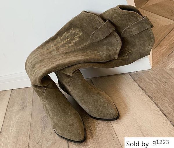 brand perfect paris france isabel shoes denzy suede cowboy boots marant style kneehigh westerninspired stitching calf leather bo
brand perfect paris france isabel shoes denzy suede cowboy boots marant style kneehigh westerninspired stitching calf leather bo