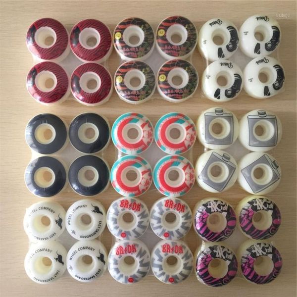 skateboarding 4pcs pro pu skateboard 51mm 52mm 53mm 54mm wheels rodas parts 101a de skate
skateboarding 4pcs pro pu skateboard 51mm 52mm 53mm 54mm wheels rodas parts 101a de skate