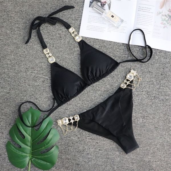 swimsuit listing crystal diamond bikini set metal chain swimwear luxury aristocratic womens swimming suit y200319, White;black
swimsuit listing crystal diamond bikini set metal chain swimwear luxury aristocratic womens swimming suit y200319, White;black