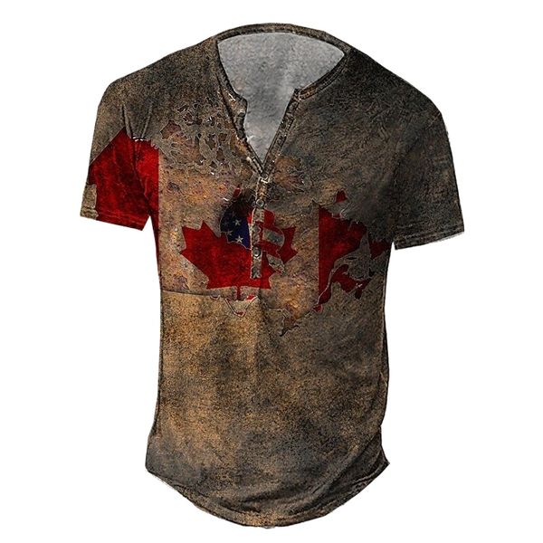 men's henley shirt tee t shirt 3d print graphic national flag plus size henley daily sports button-down print short sleeve basic casua, White;black
men's henley shirt tee t shirt 3d print graphic national flag plus size henley daily sports button-down print short sleeve basic casua, White;black