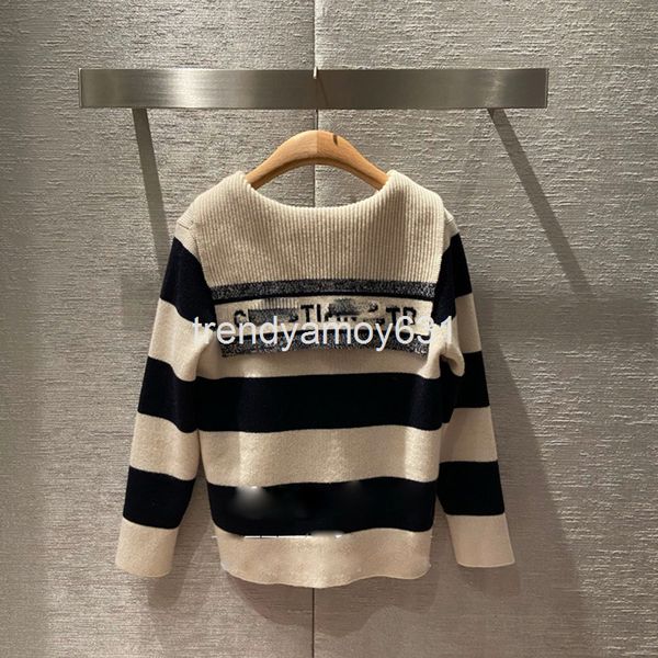 women's sweaters 21 early autumn navy stripe pullover long sleeve wool loose sweater versatile women's, White;black
women's sweaters 21 early autumn navy stripe pullover long sleeve wool loose sweater versatile women's, White;black