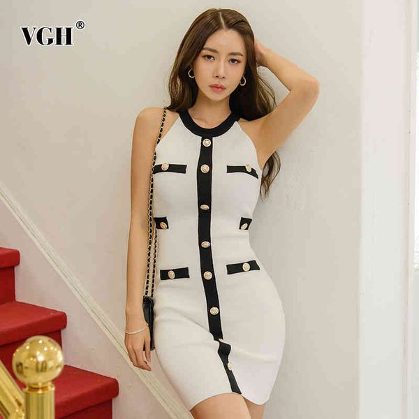 hit color dress for women o neck sleeveless high waist slim patchwork mini bodycon dresses female fashion clothing 210507, Black;gray
hit color dress for women o neck sleeveless high waist slim patchwork mini bodycon dresses female fashion clothing 210507, Black;gray