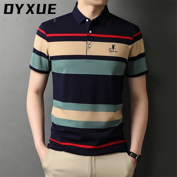 brand striped embroidery mens designer polo shirts cotton with short sleeve summer casual men clothing grade 220408, White;black
brand striped embroidery mens designer polo shirts cotton with short sleeve summer casual men clothing grade 220408, White;black