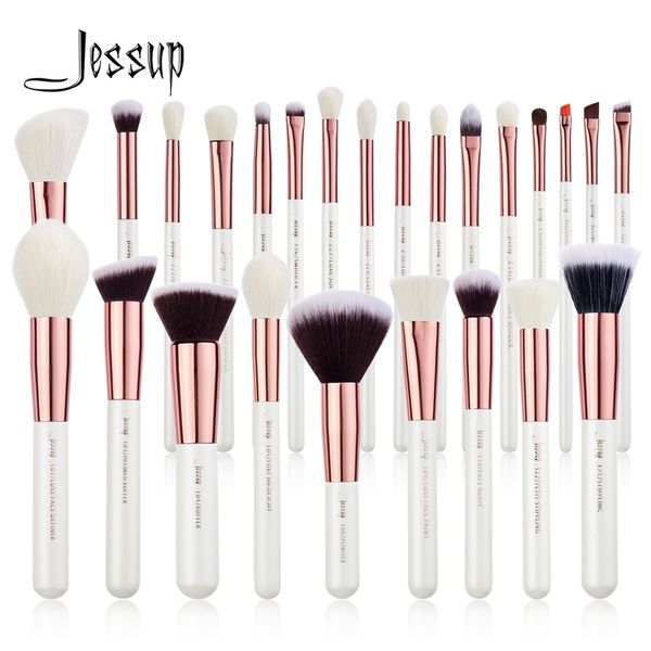 jessup professional makeup brushes set 6 25pcs brush natural synthetic foundation powder highlighter pearl white rosegold 220722
jessup professional makeup brushes set 6 25pcs brush natural synthetic foundation powder highlighter pearl white rosegold 220722