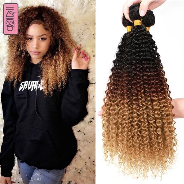 yunrong synthetic ombre curly blonde bundle hair weave black 613 kinky curly hair extensions heat resistant fiber afro curly 220622, Black;brown
yunrong synthetic ombre curly blonde bundle hair weave black 613 kinky curly hair extensions heat resistant fiber afro curly 220622, Black;brown
