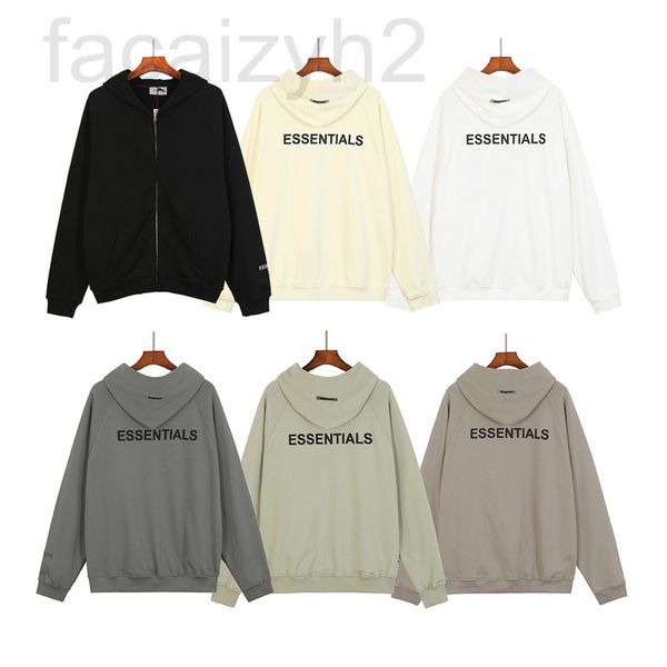 men's sweaters designer correct version fog double thread essential zipper letter glue pressing men's and women's couple', White;black
men's sweaters designer correct version fog double thread essential zipper letter glue pressing men's and women's couple', White;black