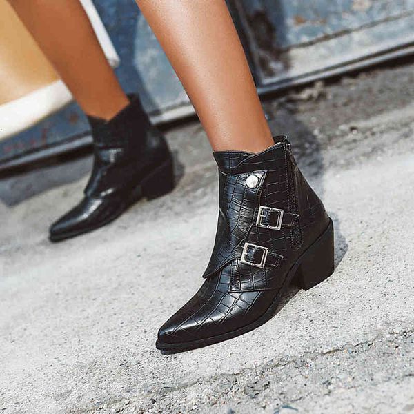 fashion dress shoes bare boots thick heel pumps england martin pointed women's sapatos mulheres conforto 24hp qsyx, Black
fashion dress shoes bare boots thick heel pumps england martin pointed women's sapatos mulheres conforto 24hp qsyx, Black