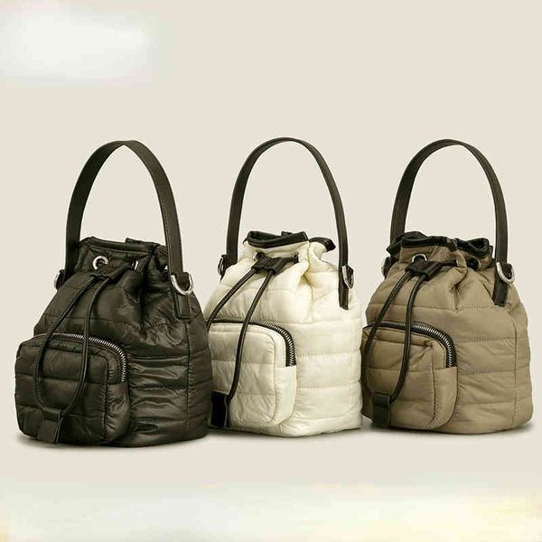 hbp down cotton bucket women's bag niche nylon ling lattice drawstring shoulder autumn and winter wrinkled handbag 220805
hbp down cotton bucket women's bag niche nylon ling lattice drawstring shoulder autumn and winter wrinkled handbag 220805