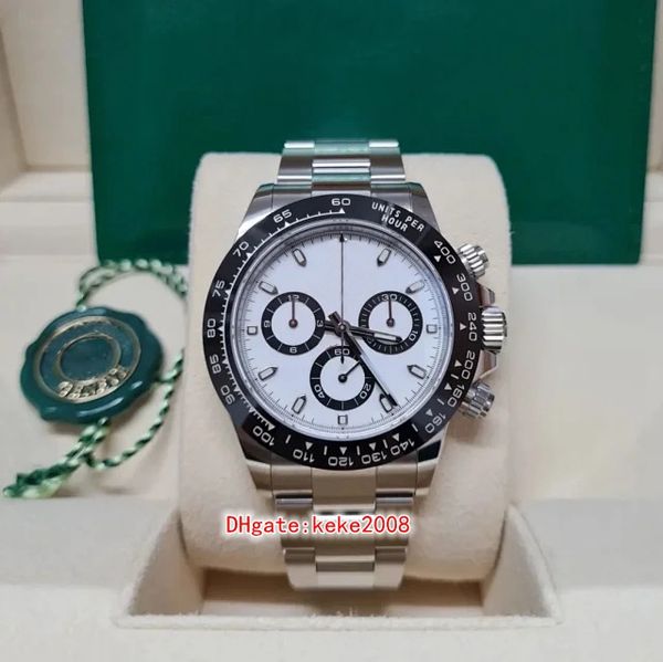 super watch 12.4mm thickness bt 116500 panda 40mm cosmograph waterproof chronograph working cal.4130 movement mechanical automatic mens watc, Slivery;brown
super watch 12.4mm thickness bt 116500 panda 40mm cosmograph waterproof chronograph working cal.4130 movement mechanical automatic mens watc, Slivery;brown