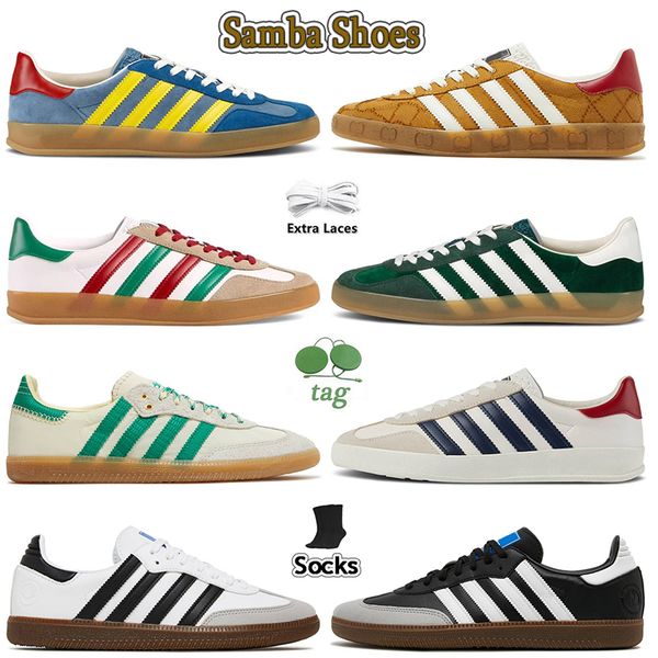 designer samba x gazelles casual shoes for mens women trainers wales bonner cream green suede black white gum light blue pink velvet sneaker, White;red
designer samba x gazelles casual shoes for mens women trainers wales bonner cream green suede black white gum light blue pink velvet sneaker, White;red