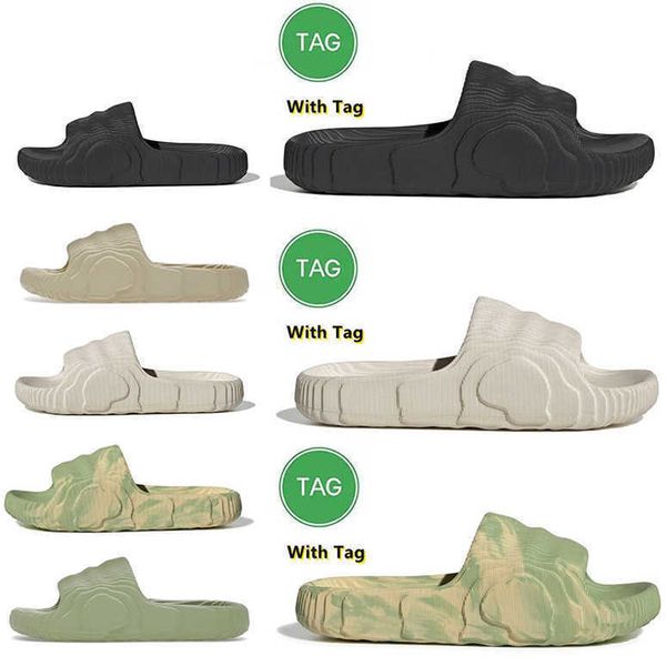 adilette 22 sliders slippers slides designer sandals mens womens black grey desert sand magic lime luxury shoes pantoufle flip flops 165
adilette 22 sliders slippers slides designer sandals mens womens black grey desert sand magic lime luxury shoes pantoufle flip flops 165