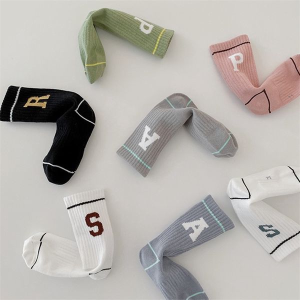 milancel spring baby socks letter sock fashion boys sock children sock 220615, Pink;yellow
milancel spring baby socks letter sock fashion boys sock children sock 220615, Pink;yellow