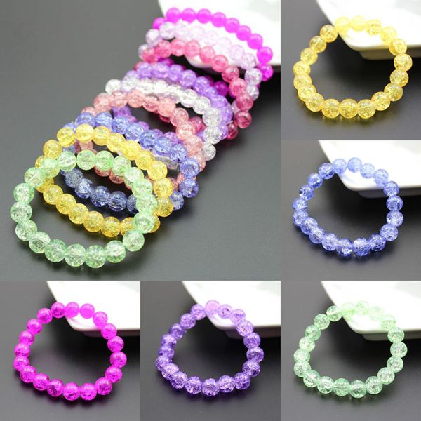 wholesale mixwomen's 8mm 10mm cracked quartz crystal beaded round glass beads stretch bracelet bangle bracelets women girl charm wrap j, Black
wholesale mixwomen's 8mm 10mm cracked quartz crystal beaded round glass beads stretch bracelet bangle bracelets women girl charm wrap j, Black