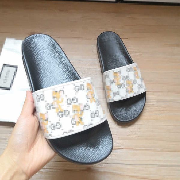 designer rubber slide sandal floral brocade men slipper gear bottoms flip flops women striped beach causal slippers with box us5-11, Black
designer rubber slide sandal floral brocade men slipper gear bottoms flip flops women striped beach causal slippers with box us5-11, Black