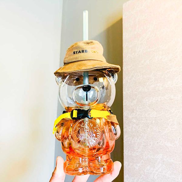 starbucks camping bear glass straw cup summer cartoon soft cute covered milk cold coffee drinking cup
starbucks camping bear glass straw cup summer cartoon soft cute covered milk cold coffee drinking cup