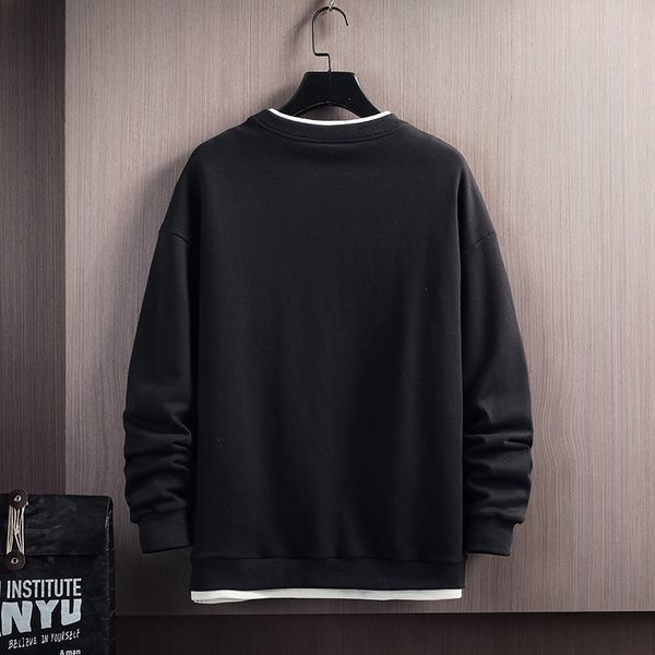 2022 casual men sweatshirt brand high street hoodies men sportswear printed pullovers o-neck spring autumn sweatshirts mens, Black 
2022 casual men sweatshirt brand high street hoodies men sportswear printed pullovers o-neck spring autumn sweatshirts mens, Black