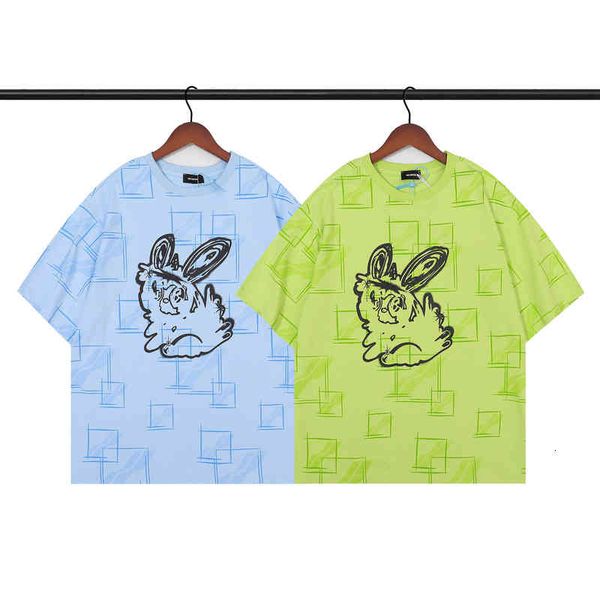 men's t-shirts spring and summer we11 square bunny monster design round neck short sleeve for men women, White;black
men's t-shirts spring and summer we11 square bunny monster design round neck short sleeve for men women, White;black
