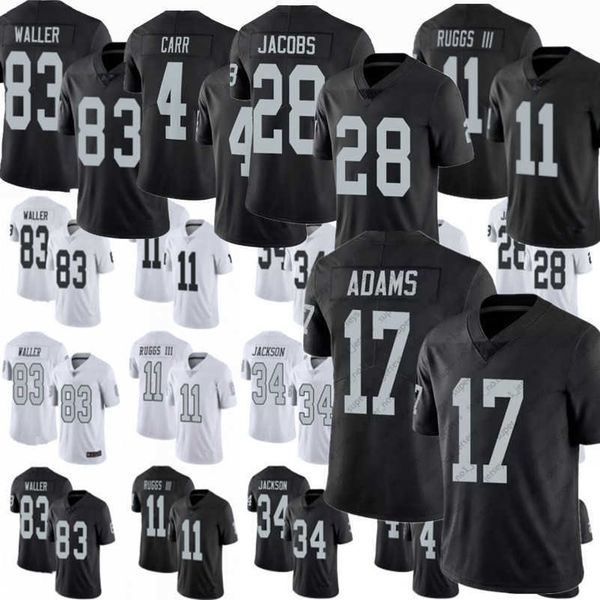 17 davante adams las vegas''raiders''jersey 28 josh jacobs men 4 derek carr 11 henry ruggs iii 83 darren waller 34 bo ja, Black
17 davante adams las vegas''raiders''jersey 28 josh jacobs men 4 derek carr 11 henry ruggs iii 83 darren waller 34 bo ja, Black