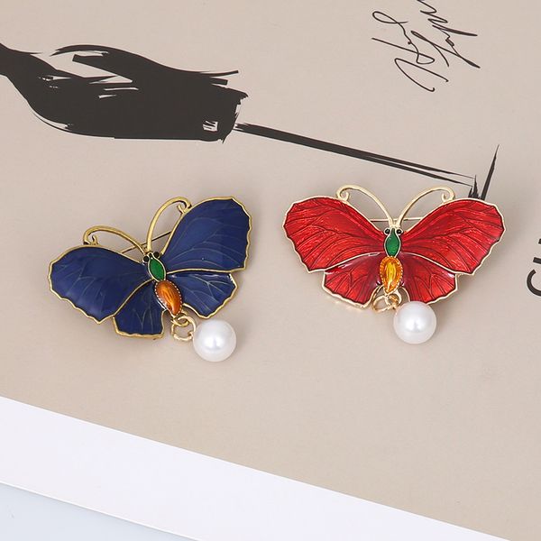 oil painting crystal butterfly clothes brooches europe women tassel pearl alloy coat collar pins blue red animal sweater skirt corsage badge, Gray
oil painting crystal butterfly clothes brooches europe women tassel pearl alloy coat collar pins blue red animal sweater skirt corsage badge, Gray