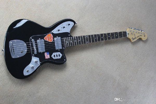 new arrival black jaguar electric guitar in black lhgb very good 
new arrival black jaguar electric guitar in black lhgb very good
