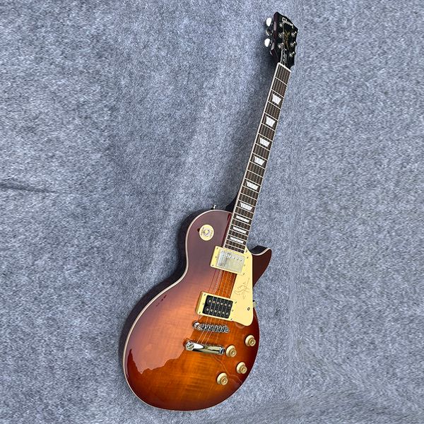 classic brand lp electric guitar, mahogany solid wood, exquisite tiger pattern surface, comfortable feel, delivery to home
classic brand lp electric guitar, mahogany solid wood, exquisite tiger pattern surface, comfortable feel, delivery to home