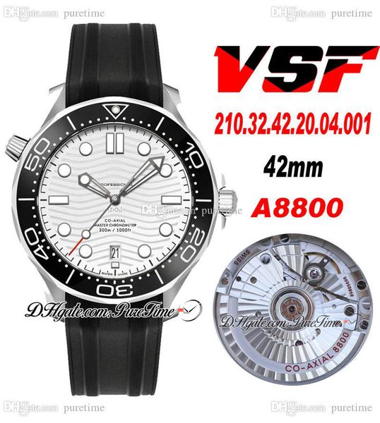 vsf v2 diver 300m a8800 automatic mens watch black ceramics bezel white wave texture dial rubber strap 210.32.42.20.04.001 super edition pur, Slivery;brown
vsf v2 diver 300m a8800 automatic mens watch black ceramics bezel white wave texture dial rubber strap 210.32.42.20.04.001 super edition pur, Slivery;brown