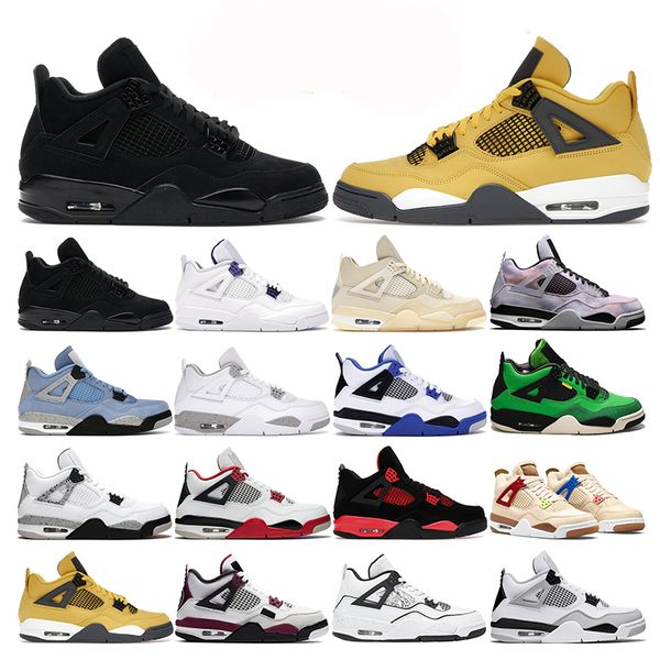 men basketball shoes 4s black cat white oreo fire red mens trainers women sports sneakers white cement size 36-47
men basketball shoes 4s black cat white oreo fire red mens trainers women sports sneakers white cement size 36-47