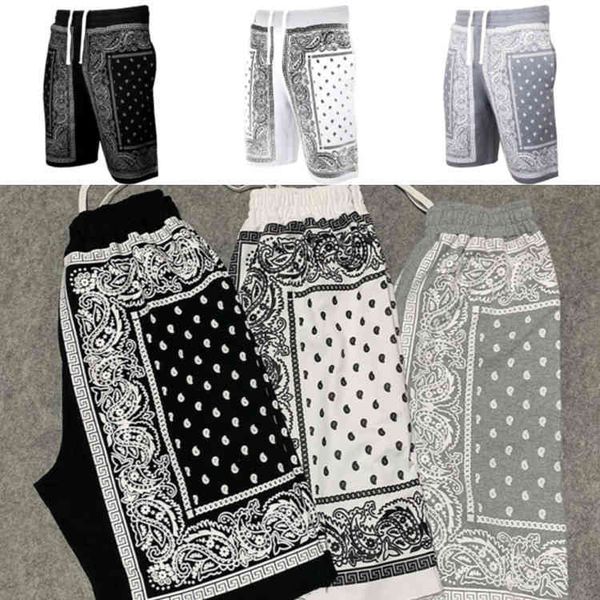 trendy cashew blossom large men's summer trend sports casual loose 5-point shorts, White;black
trendy cashew blossom large men's summer trend sports casual loose 5-point shorts, White;black