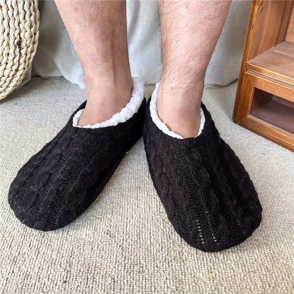 mens house fuzzy slippers sock winter anti slip plush soft sole comfy fluffy gray floor male lazy casual indoor home shoes flat, Black
mens house fuzzy slippers sock winter anti slip plush soft sole comfy fluffy gray floor male lazy casual indoor home shoes flat, Black