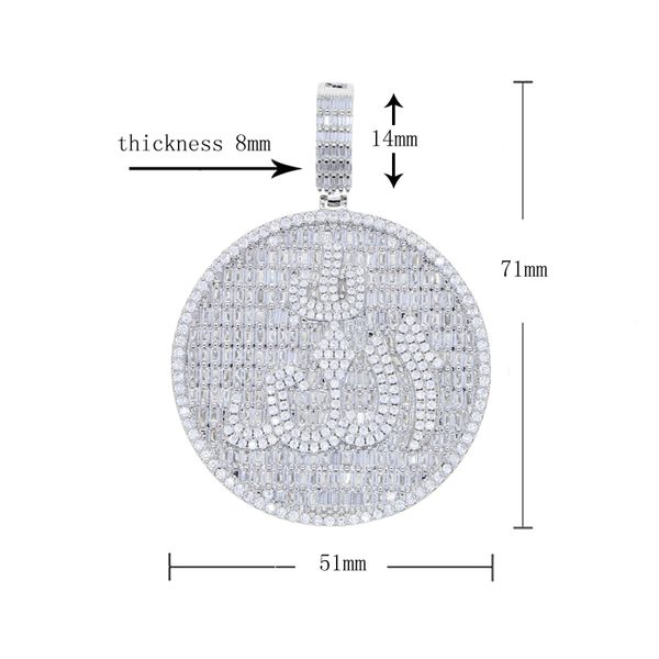 iced bling big round allah pendant paved full cz stone for women men hip hop cuban chain tennis chain necklace jewelry drop ship, Silver
iced bling big round allah pendant paved full cz stone for women men hip hop cuban chain tennis chain necklace jewelry drop ship, Silver