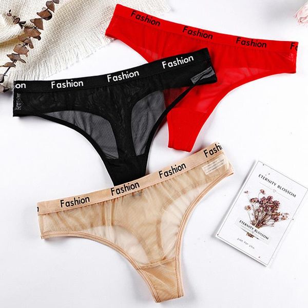 thongs lingerie ladies cotton mesh transparent panties breathable underwear women fashion low-rise seamless briefs g-string, Black;pink
thongs lingerie ladies cotton mesh transparent panties breathable underwear women fashion low-rise seamless briefs g-string, Black;pink