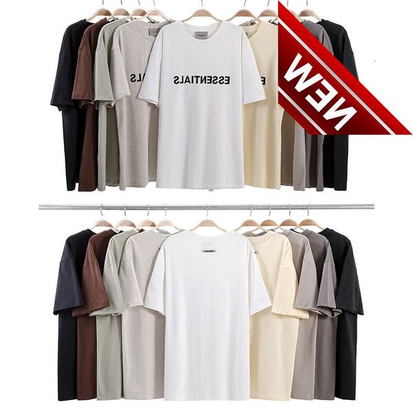 essentials men's summer fashion t-shirt silicone letters three-dimensional printing short sleeve large pure cotton couple half, White;black
essentials men's summer fashion t-shirt silicone letters three-dimensional printing short sleeve large pure cotton couple half, White;black