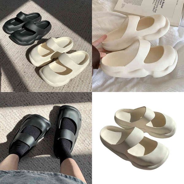 new fashion retro baotou sandals thick bottom non-slip indoor and outdoor slippers deodorant moisture-proof beach home bath shoe y220523, Black
new fashion retro baotou sandals thick bottom non-slip indoor and outdoor slippers deodorant moisture-proof beach home bath shoe y220523, Black