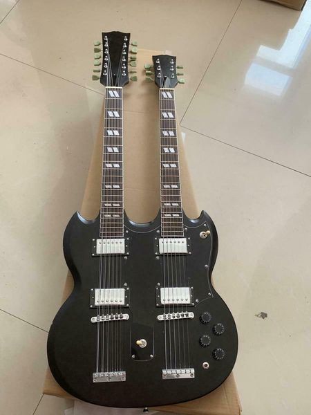 custom 6+12 strings electric guitar slash aged/relic double neck
custom 6+12 strings electric guitar slash aged/relic double neck