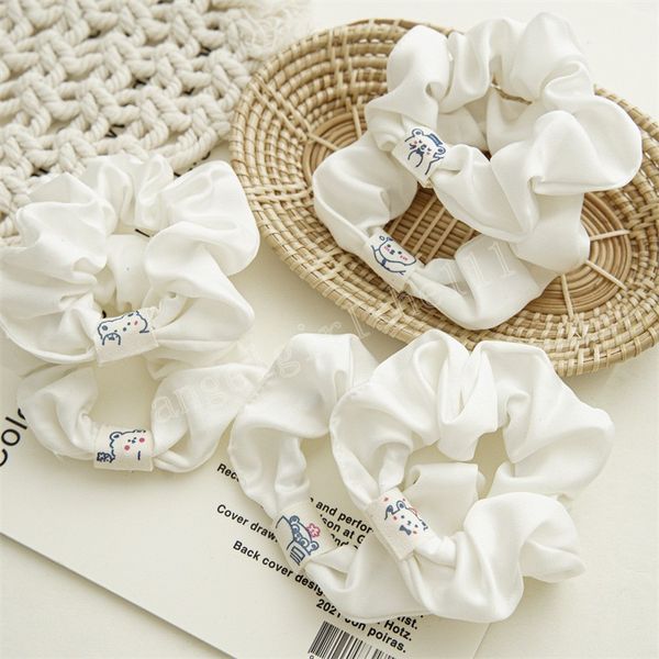 simple white bear pig hair ties rope women girls satin ponytail holder hair accessories elastic hairband headwear, Slivery;white
simple white bear pig hair ties rope women girls satin ponytail holder hair accessories elastic hairband headwear, Slivery;white