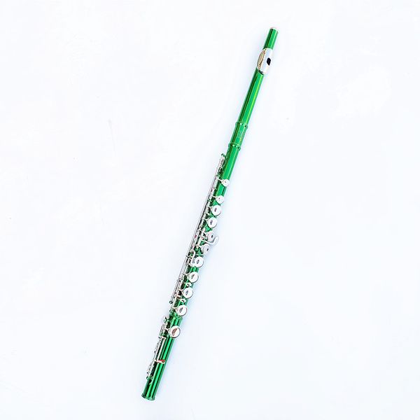 beautiful green flute 16 hole closed nickel silver keys plus the e key obturator flute instrument for students with box
beautiful green flute 16 hole closed nickel silver keys plus the e key obturator flute instrument for students with box