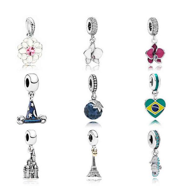 new 100% 925 sterling silver flower type pendant charm magic hat bead collocation bracelet diy bracelet factory wholesale aa220315, Bronze;silver
new 100% 925 sterling silver flower type pendant charm magic hat bead collocation bracelet diy bracelet factory wholesale aa220315, Bronze;silver