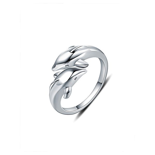 s925 sterling silver women s ring fashionable korean version of little dolphin couple adjustable size wedding gift jewelry 220708, Slivery;golden
s925 sterling silver women s ring fashionable korean version of little dolphin couple adjustable size wedding gift jewelry 220708, Slivery;golden