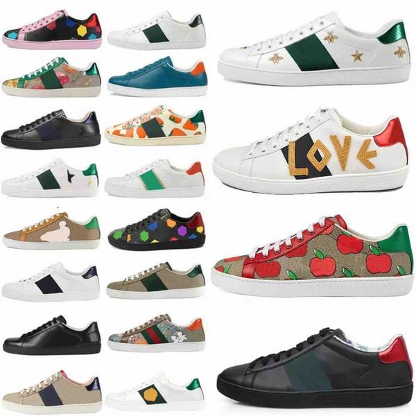 2022 mens womens luxurys sneaker casual shoes snake chaussures leather sneakers ace bee embroidery stripes shoe walking sports, Black
2022 mens womens luxurys sneaker casual shoes snake chaussures leather sneakers ace bee embroidery stripes shoe walking sports, Black