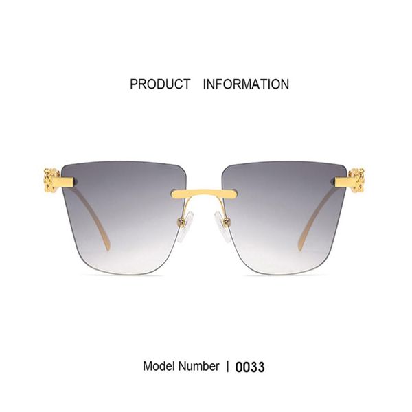 new leopard head women sunglasses butterfly shaped frame sunshade rimless fashion decorative glasses ladies prescript280m, White;black
new leopard head women sunglasses butterfly shaped frame sunshade rimless fashion decorative glasses ladies prescript280m, White;black
