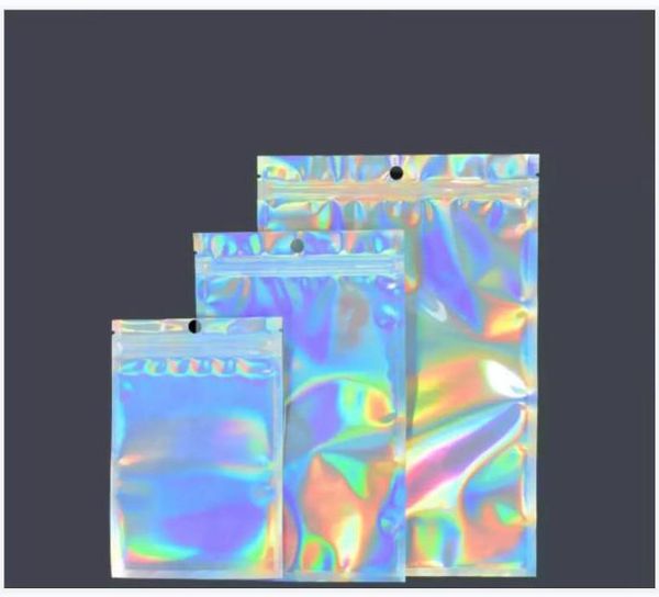 100 pcs resealable smell proof bags foil pouch bag flat laser color packaging bag for party favor food storage holographic
100 pcs resealable smell proof bags foil pouch bag flat laser color packaging bag for party favor food storage holographic