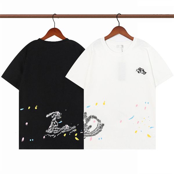 2022 printed pullover t-shirt fashion summer men's and women's clothes funny chic harajuku loose o-neck short sleeve casual luxury, White;black
2022 printed pullover t-shirt fashion summer men's and women's clothes funny chic harajuku loose o-neck short sleeve casual luxury, White;black