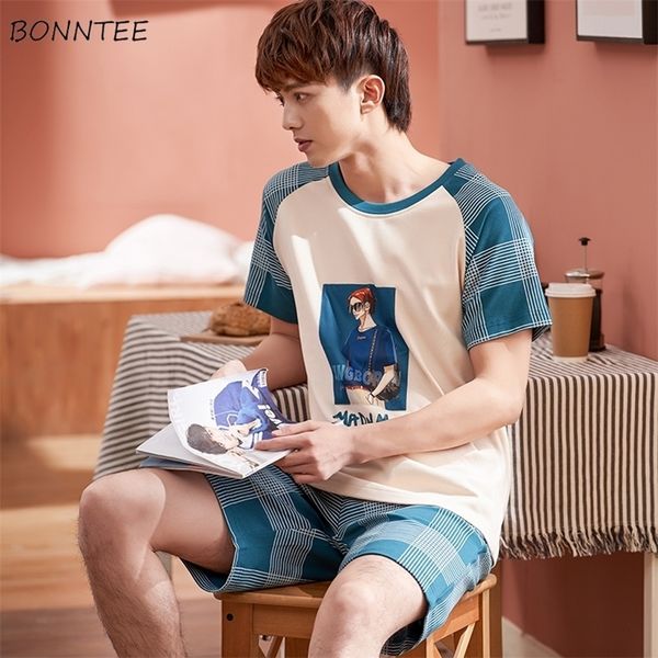 pajama sets men summer nightgown patchwork plaid clothes lounge mens breathable loose clothing sleepwear male large size 3xl new t200813, Black;brown
pajama sets men summer nightgown patchwork plaid clothes lounge mens breathable loose clothing sleepwear male large size 3xl new t200813, Black;brown
