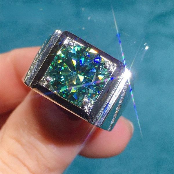 cluster trendy rings sterling silver 5 pass diamond brilliant cut blue amp green moissanite wedding ring for men, Golden;silver
cluster trendy rings sterling silver 5 pass diamond brilliant cut blue amp green moissanite wedding ring for men, Golden;silver