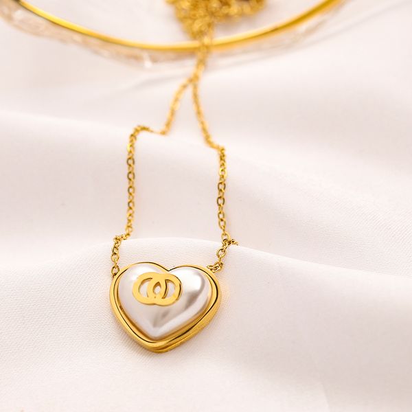 never fading 14k gold plated brand designer pendants necklaces earrings stainless steel letter choker pendant necklace stud chain, Silver
never fading 14k gold plated brand designer pendants necklaces earrings stainless steel letter choker pendant necklace stud chain, Silver