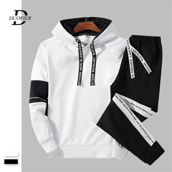 men casual set hooded solid patchwork autumn men's sportswear hoodiespants 2pcs sets hip hop street loose tracksuits 201128, Gray
men casual set hooded solid patchwork autumn men's sportswear hoodiespants 2pcs sets hip hop street loose tracksuits 201128, Gray