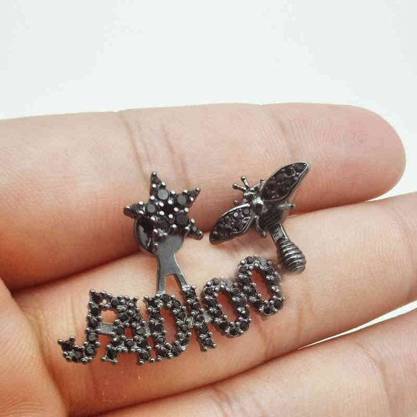 2022 factory wholesale new personality asymmetric black diamond earrings high sense simple earrings female 579n, Golden
2022 factory wholesale new personality asymmetric black diamond earrings high sense simple earrings female 579n, Golden