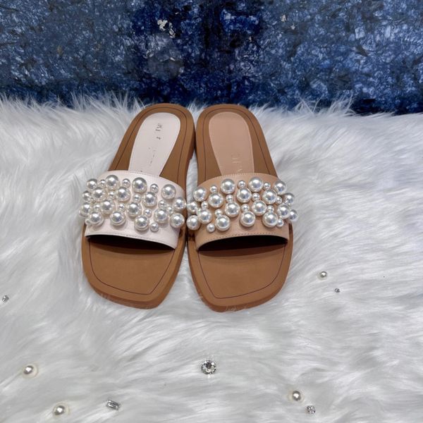 sandals designer sw pearl bright series flat sandals 2022 spring and summer new student baoma bottom women's shoes zj0j, Black
sandals designer sw pearl bright series flat sandals 2022 spring and summer new student baoma bottom women's shoes zj0j, Black