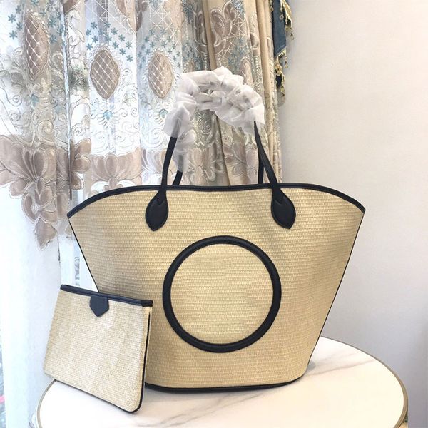 designer beach bag straw embroidered letters tote bag shopping travel womens handbag retro design scalloped large capacity shoulder portable
designer beach bag straw embroidered letters tote bag shopping travel womens handbag retro design scalloped large capacity shoulder portable