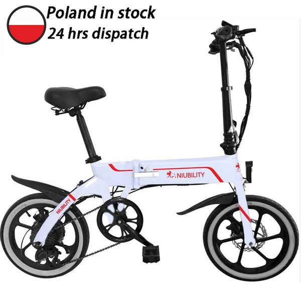 niubility b16 bicycle e folding electric bicycle 350w14 inch 36v 10.4ah speed 25km/h adult(the logistics price pls contact us)
niubility b16 bicycle e folding electric bicycle 350w14 inch 36v 10.4ah speed 25km/h adult(the logistics price pls contact us)